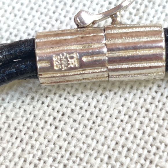 Vintage sterling Jay King desert rose trading semi precious stone bracel… - Picture 5 of 12